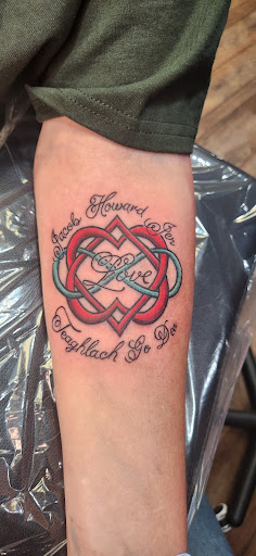 Explore widow tattoo ideas, creative tattoo ideas in Clarksville, available at Dark Raine Tattoo