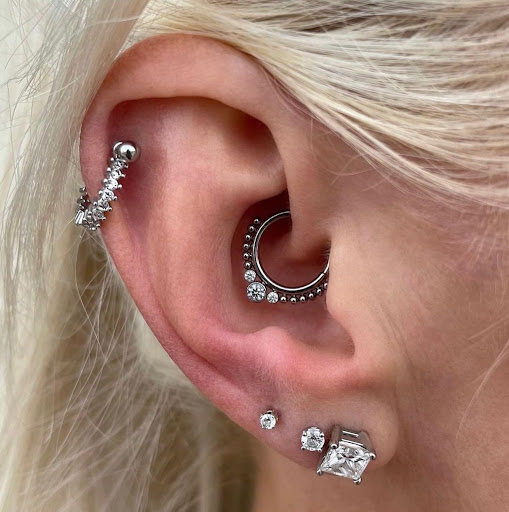 Explore ballerina tattoo ideas, creative tattoo ideas in Aurora, available at Bespoke Piercing & Jewelry (Inside Bonaroo Tattoo)