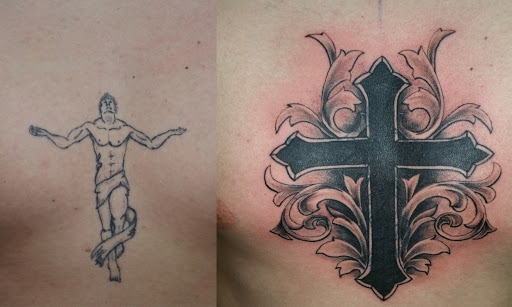 Explore man utd tattoo ideas, creative tattoo ideas in Foley, available at Black Sheep Custom Tattoos and Piercings