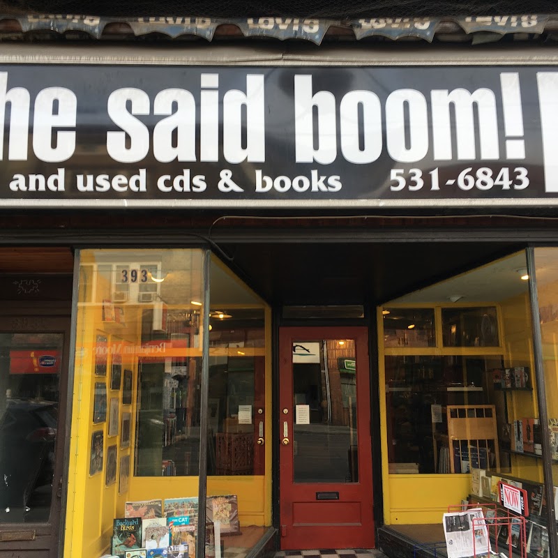 She Said Boom! Books and Records
