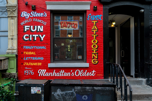 Tattoo Shop «Fun City Tattoo», reviews and photos, 94 St Marks Pl, New York, NY 10002, USA