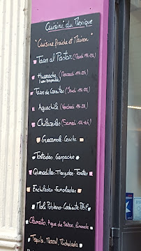 Mulli à Lyon menu