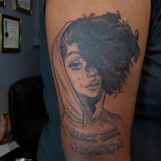 Explore small hip tattoo ideas, creative tattoo ideas in Detroit, available at Detroit Ink Spot