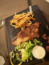 Steak du Restaurant français Auberge saint Hubert à Roquebrun - n°4