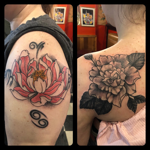 Explore fine line spine tattoo ideas, creative tattoo ideas in Black River Falls, available at Black River Tattoo