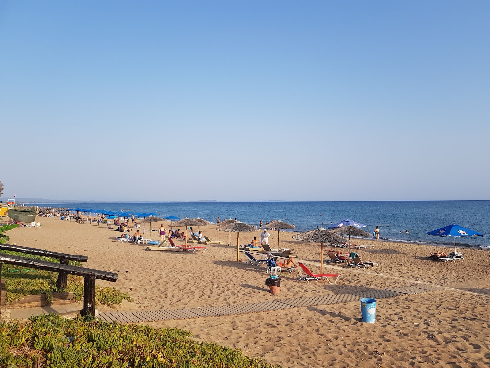 Foto af Vartholomio beach strandferiestedet område
