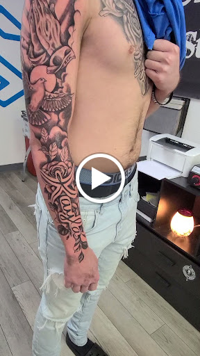 Explore female half sleeve tattoo ideas, creative tattoo ideas in Cuyahoga Falls, available at Sick Skins Skin Art Studio