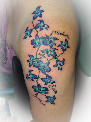 Explore dark tattoos ideas, creative tattoo ideas in Logansport, available at Fatt Matts Tatts