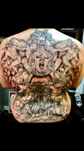 Explore small puerto rico tattoo ideas, creative tattoo ideas in Alfred, available at Utopian tattoo and body piercing