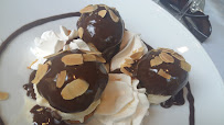 Profiterole du Restaurant français L'Orée des Pins à Les Sables-d'Olonne - n°5