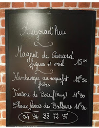 Restaurant La Table du Rocher à La Garde - menu / carte