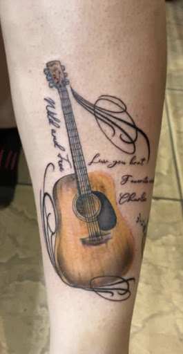 Explore dagger tattoo ideas, creative tattoo ideas in Okeechobee, available at Muck City Tattoos & Piercings