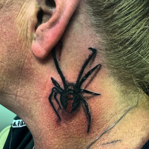 Explore horror tattoo ideas simple, creative tattoo ideas in Hudson Falls, available at ALTERED ADDICTION TATTOOS