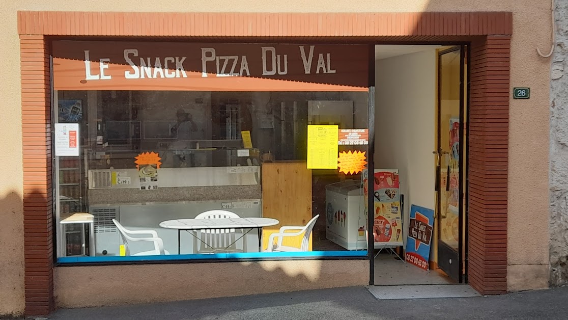 LE SNACK PIZZA DU VAL à Val Suran