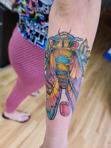 Explore nautical star tattoo ideas, creative tattoo ideas in Ocean Springs, available at Heart & Daggers Tattoo Studio LLC