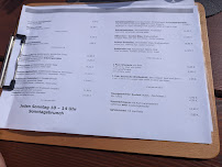 Menu / carte de Almgasthof Grafenherberg à Oberaudorf