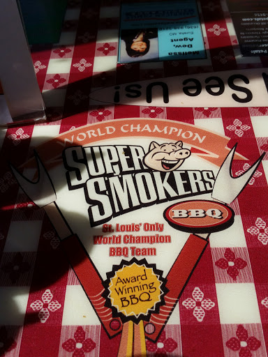 Barbecue Restaurant «Super Smokers BBQ», reviews and photos, 601 Stockell Dr, Eureka, MO 63025, USA