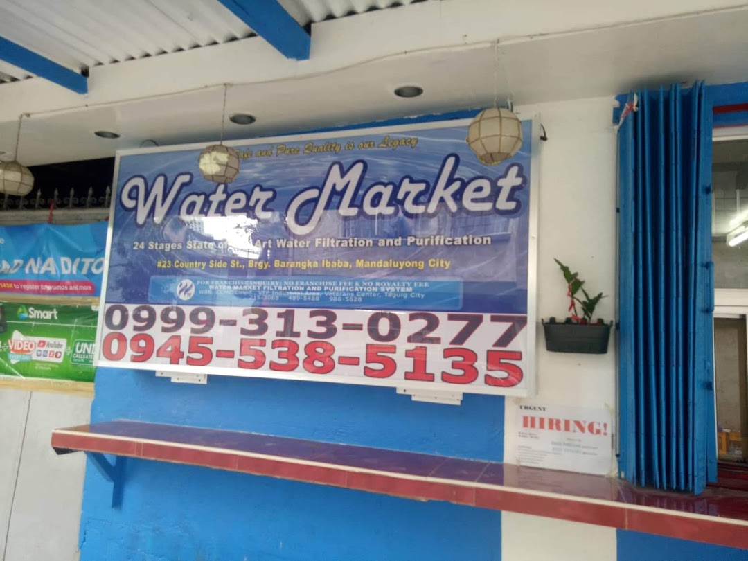 Exel arm water refilling station (water market)