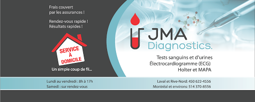 JMA Diagnostics Ste-Dorothée - Prise de sang