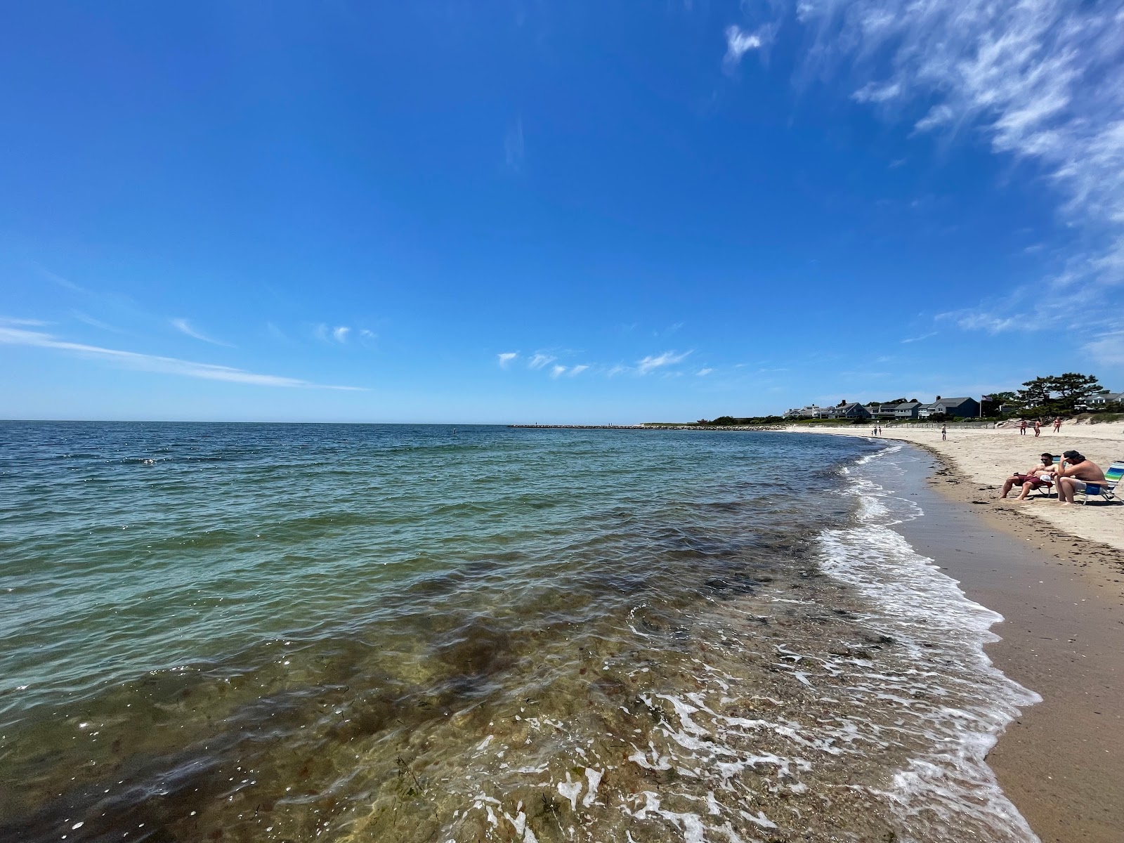 Pleasant Road Beach的照片 带有宽敞的海岸