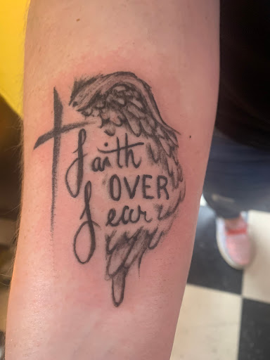 Explore mens tattoo ideas forearm, creative tattoo ideas in Enid, available at Omocke Ink