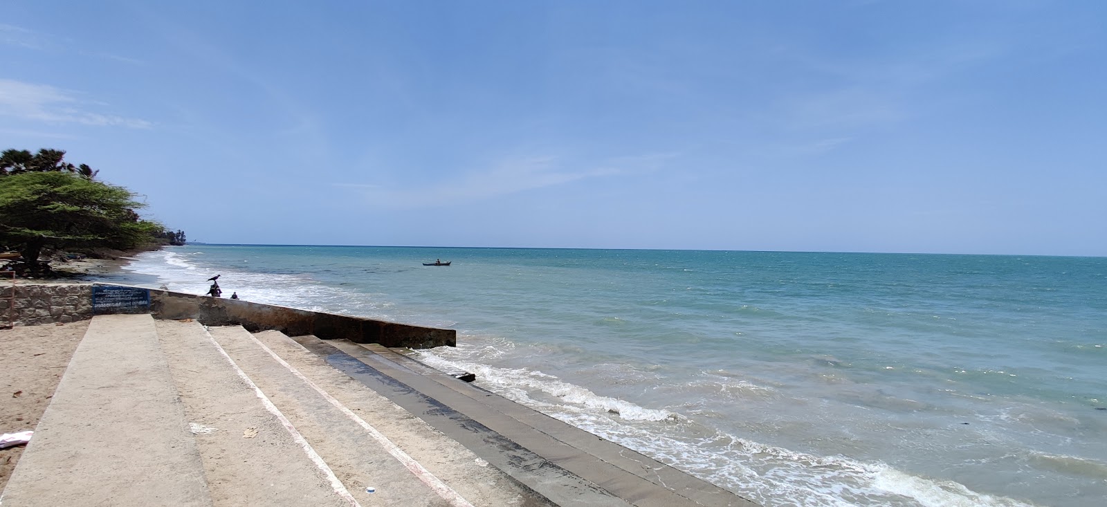 Sethukkarai Beach的照片 具有部分干净级别的清洁度