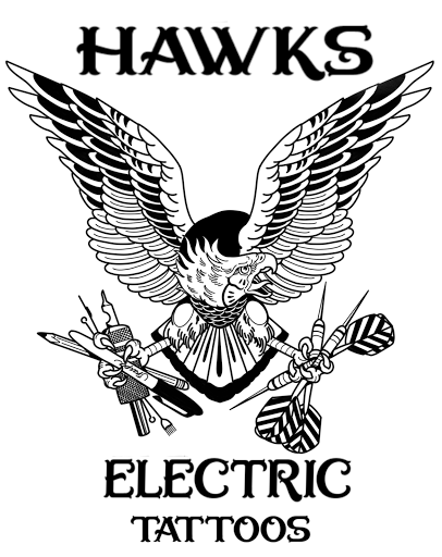 Explore full leg tattoo ideas, creative tattoo ideas in Tampa, available at HAWKS ELECTRIC TATTOOS