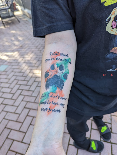 Explore family over everything tattoo ideas, creative tattoo ideas in Zephyrhills, available at MAIN STREET INK TATTOOS