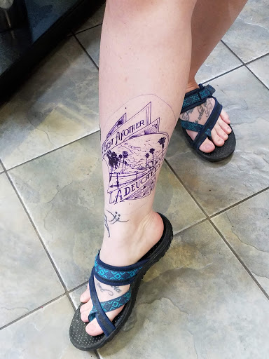 Explore manatee tattoo ideas, creative tattoo ideas in Studio City, available at Studio City Tattoo