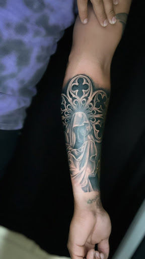 Explore virgo tattoo ideas for females, creative tattoo ideas in Cadillac, available at Limitless Ink Tattoo Studio