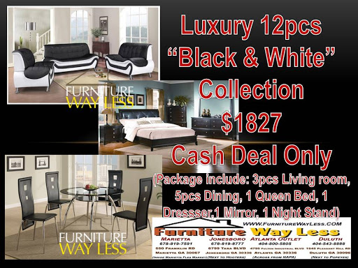 Furniture Store «Furniture Way Less», reviews and photos, 550 Franklin Gateway SE, Marietta, GA 30067, USA