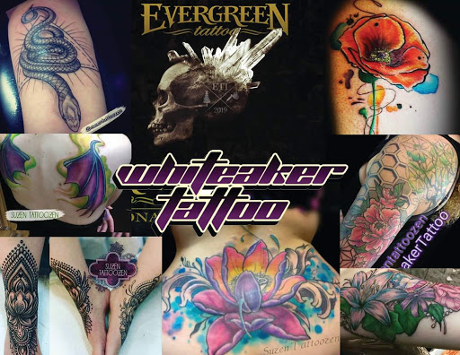Explore bass guitar tattoo ideas, creative tattoo ideas in Eugene, available at Whiteaker Tattoo Collective