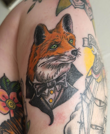 Explore hippie tattoo ideas, creative tattoo ideas in Atlanta, available at Empyrean Tattoo Studio