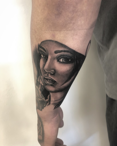 Explore men's forearm tattoo ideas, creative tattoo ideas in Santa Rosa, available at Eternal Art Tattoo Gallery