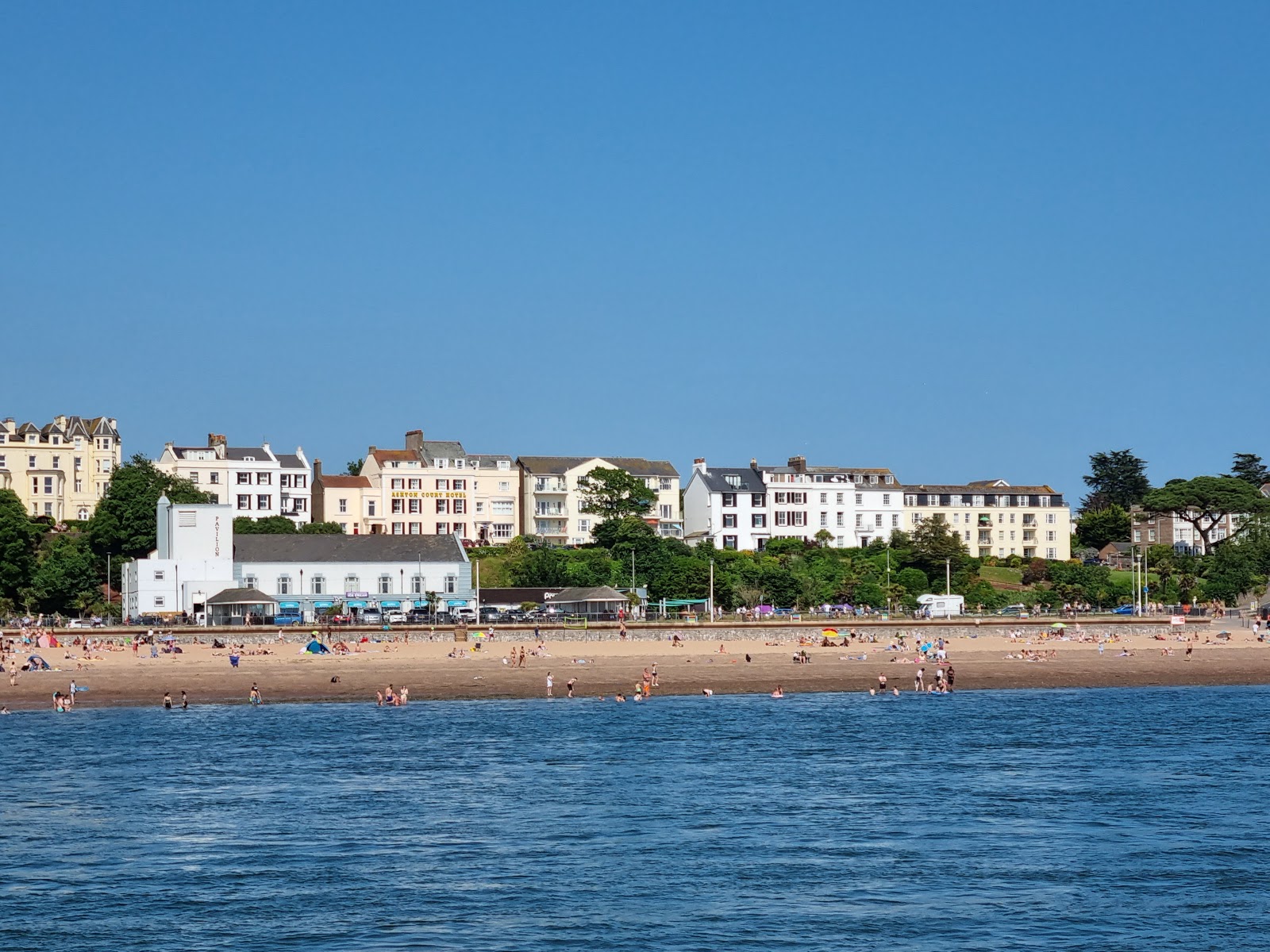 Foto di Spiaggia di Exmouth - luogo popolare tra gli intenditori del relax
