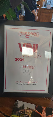 Locanda Sandi à Valdobbiadene menu