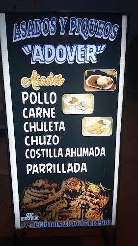 Opiniones de Asados y piqueos "ADOVER " en Babahoyo - Restaurante