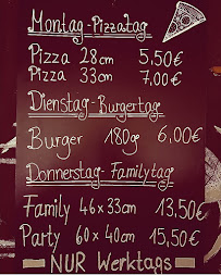 Pizzeria Pizza Service Schwabach à Schwabach (la carte)
