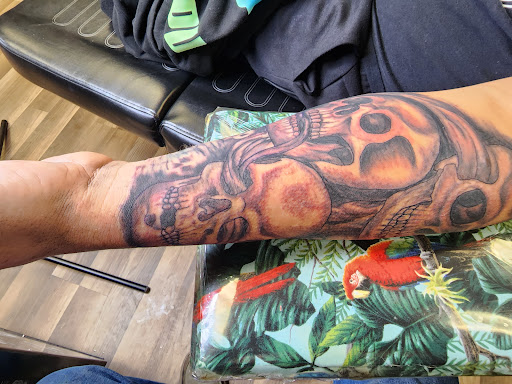 Explore tattoo ideas music lovers, creative tattoo ideas in Williamston, available at Lucky Tiger Tattoo studio