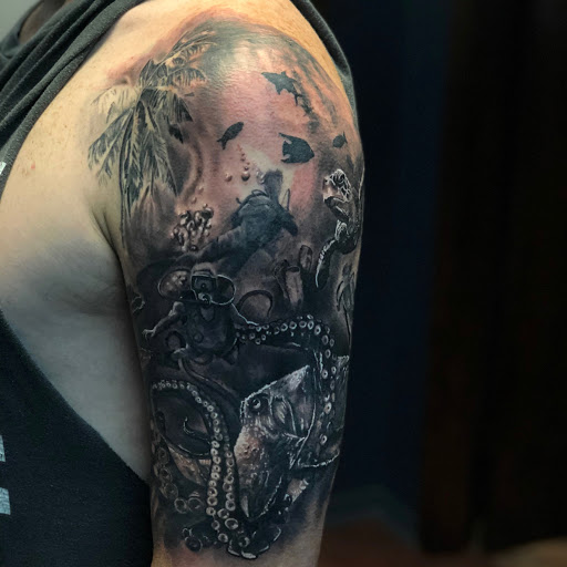 Explore tattoo ideas for fathers, creative tattoo ideas in Fort Lauderdale, available at Magik 5 Tattoo