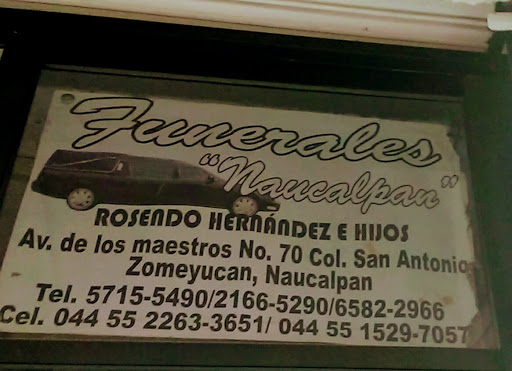Funerales Naucalpan en Naucalpan de Juárez