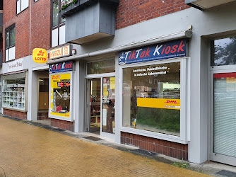 Tik Tak Kiosk Tabakladen Lotto DHL Paketshop
