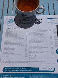 Les Bains des Fleurs à Châtelaillon-Plage menu