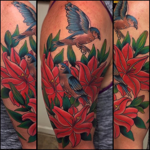 Tattoo Shop «San Antonio Rose Tattoo», reviews and photos, 320 Kitty Hawk Rd, Universal City, TX 78148, USA