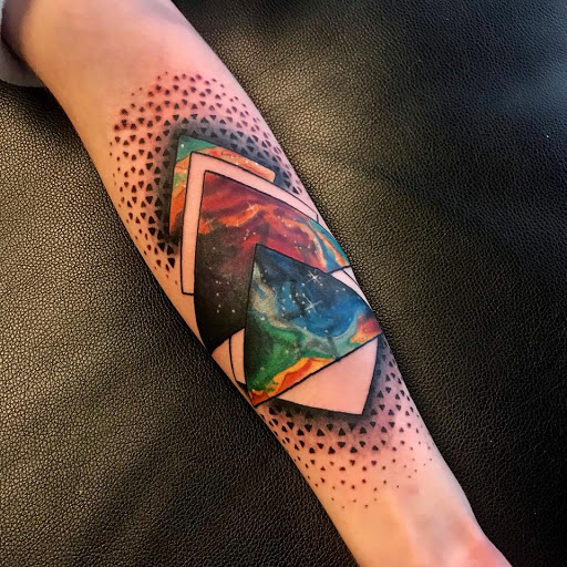 Explore thorn tattoo ideas, creative tattoo ideas in Saint Paul, available at Black Coffin Tattoo