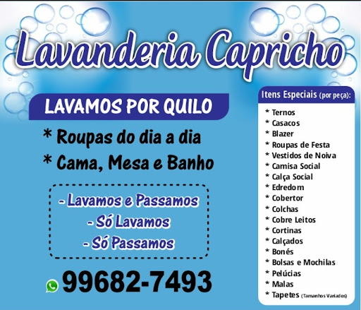 Logo da empresa - Lavanderia capricho