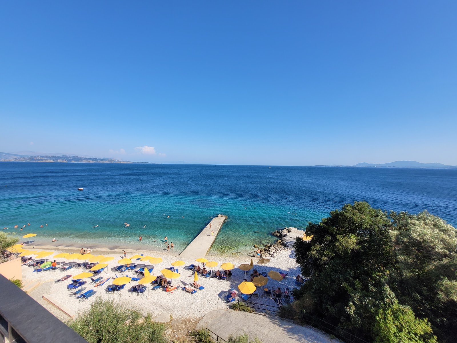 Sunshine Corfu Hotel Beach'in fotoğrafı çok temiz temizlik seviyesi ile