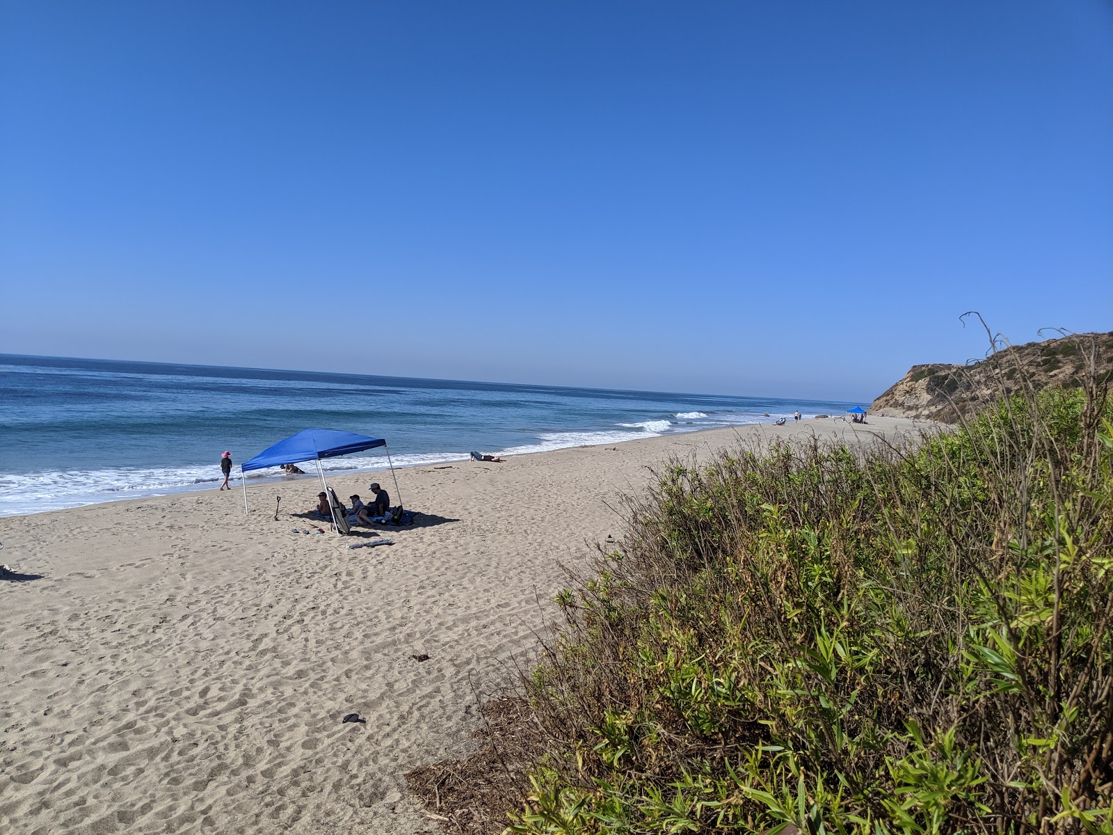 Photo of Leo Carrillo Beach with partly clean level of cleanliness