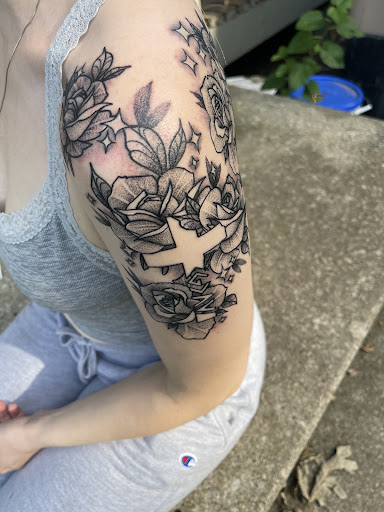 Explore iron sharpens iron tattoo ideas, creative tattoo ideas in Waverly, available at Ivy Ink Tattoos