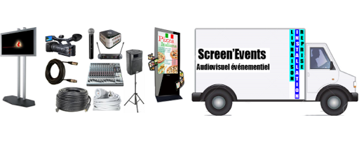 Screen'Events | Vente et location de matériel audiovisuel pro | Toute la France